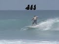Surfing winter swells in the Carribbean