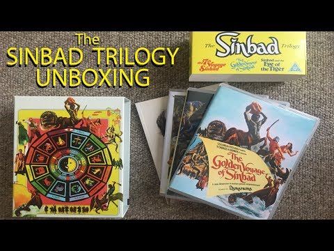 Limited Edition Sinbad Trilogy Blu-ray Unboxing