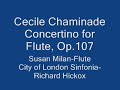 Susan Milan flute - Chaminade Concertino for Flute, Op.107