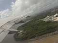 Takeoff in San Juan SJU to Atlanta