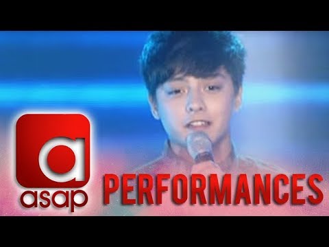 Daniel Padilla sings 'Kamusta Ka' on ASAP stage