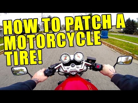 how to patch tire