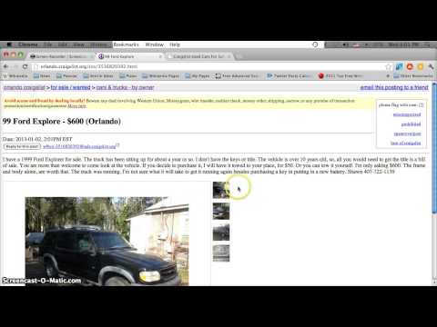 craigslist cars