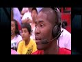 Jamal Crawford interview during summer league game