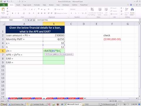 how to calculate apr