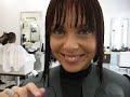 Going Long To Short. Bob Haircut Makeover