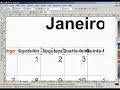 Video aula calendário personalizado no corel draw