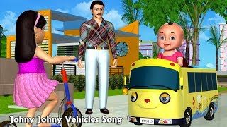 Johny Johny Yes Papa Nursery Rhyme  Part 6 - 3D Ve