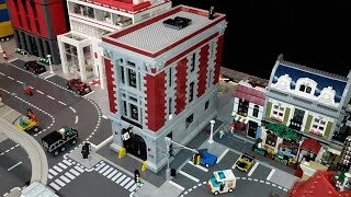 Building & Placing Ghostbusters Firehouse HQ
