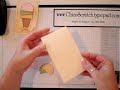Tutorial wiht Stampin' Up! Demonstrator Angie Kennedy Juda. Thanks for watching!!