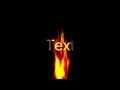 Fire Text 2