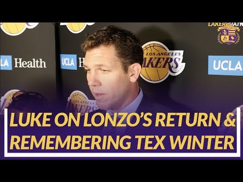 Video: Lakers Nation Post Game: Luke Walton on Tonights Win & the Passing of Tex Winter