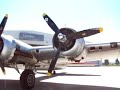 B-17G Flying Fortress engine start-up and taxi