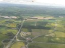 easyJet Boeing 737-700 take off from Newcastle for Paris
