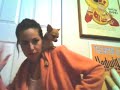 my pup climbed up on my shoulder and wouldn't come down, i happened to be on my laptop at the time so figured i could at least dance and film it! ha! (yeah the quality is balls, whatcha gonna do?)

thank you, youtube! for featuring this video as the spotlight video in pets & animals! 6.26.08

pretty please subscribe if you dig it &
add me on my other sites, links under the autoplay vid on my page! xoxo

~deena

public domain music