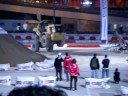 stunt avec un bull,impressionant