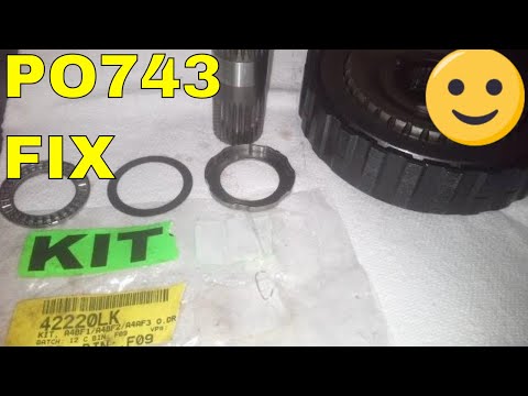 P0734 Hyundai/Mitsubishi Transmission Fix WITT Part Number 42220LK  Install