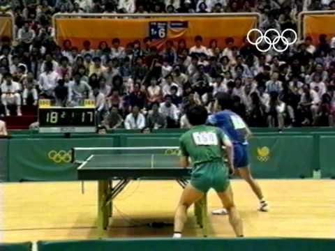 Yoo Nam-Kyu Win's First Men's Singles Table Tennis Gold - Seoul 1988 Olympics