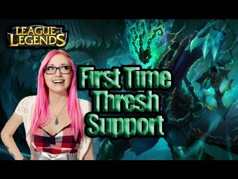 First Time Thresh - League of Legends (Full Game)