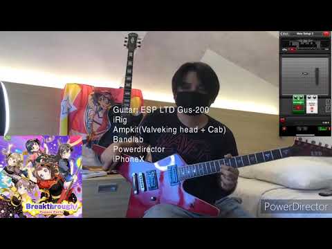 Poppin’ Party - Breakthrough(Guitar Cover)