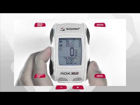 Видео о Велокомпьютер Sigma Sport ROX 10 SET white