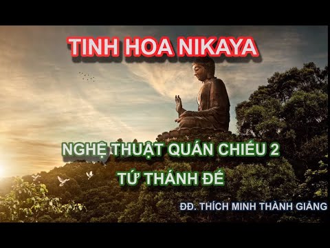 Tinh Hoa NIKAYA - Nghệ Thuật Quán Chiếu 2 - Tứ Thánh Đế P1