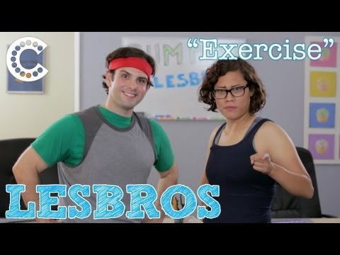 Linda Yvette Chavez - The ultimate Lesbro-class to tone that Lesbro-ass! Try Vickie & Luis's ultimate WORKOUT VIDEO! And did you hear about the time Vickie & Luis found a lesbro f...