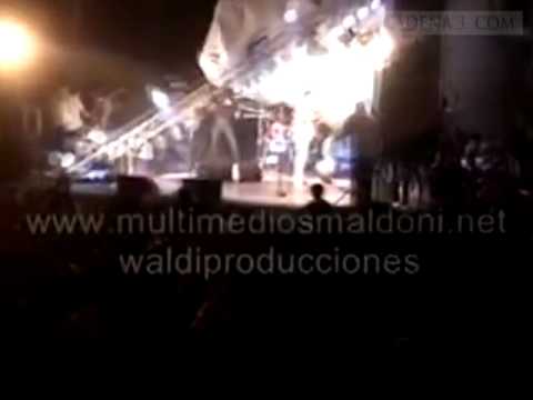 El cantante de Banda XXI resultó herido durante un show 