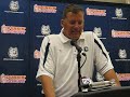 Randy Edsall on receivers against Hofstra