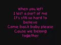 Mariah Carey - We Belong Together (Lyrics) Mariah Carey - We Belong Together (Lyrics)