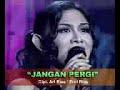 tia does krisdayanti's hitz , jangan pergi at top 8 night . glenn fredly as one of the judges said 