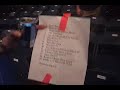 here is the set list from the show just for s#*ts and giggles.