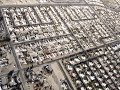 01/08/09 REMAX hot air balloon flies NW Las Vegas near Centennial Hills