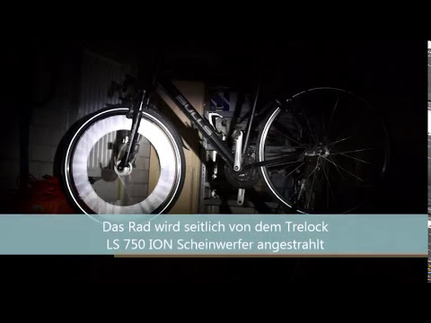3M Speichenreflektoren unter Lichteinfall