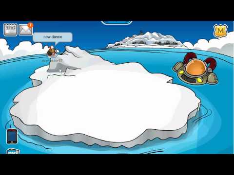 how to sink the iceberg on club penguin