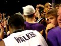 K-State vs KU  Bill Walker almost trampled as fans celebrate