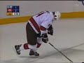 Selanne hits Pronger