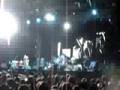 REM arrival on stage at Rock en Seine 2008, Paris