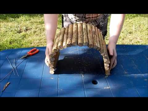 Wachtelfarm #18 - Bauanleitung Wachtelversteck - Nagerhaus, Kaninchenhaus