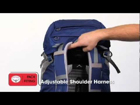 how to adjust osprey pack