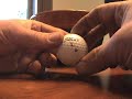 \"ping pong balls\"  triple threads