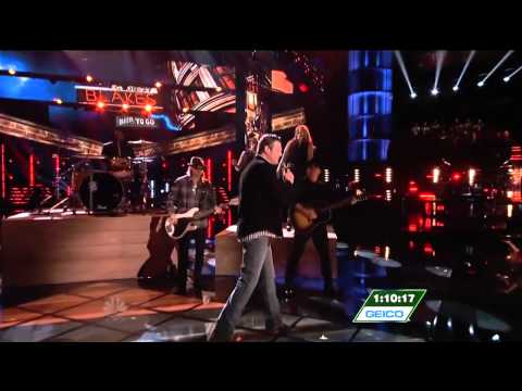 [HD] Blake Shelton, Danielle Bradbery, & Cassadee Pope sing ‘Boys Round Here’