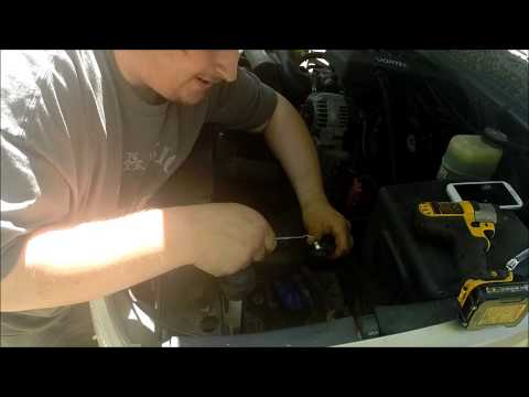 99-2007 chevy/gmc 1500  battery replacement