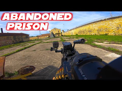 Abandoned Prison Airsoft LMG Gameplay!