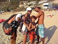 Voula and Jake Paragliding in Kathisma - Lefkada