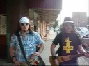 "And I walk these streets..." hell yeah, thats right, we went there! unSung Heroes walkin down mainstreet in Franklin N.C. rockin out some Bon-Jovi and check us out on myspace: http://www.myspace.co