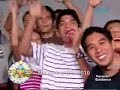 Vic Sotto greets Pia Guanio Vic Sotto greets Pia Guanio
