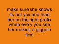 shaggy-wasent me lyrics