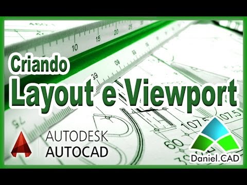 layout - Aprenda a criar um layout com o formato A4 e configurar o viewport com as escalas padrões em mecânica e Eng. civil. Aprenda e Compartilhe!!!! Acesse: www.dan...