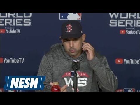 Video: Alex Cora 2018 World Series Game 3 Postgame Press Conference